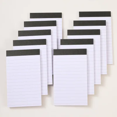 Blocs-notes A7 à lignes horizontales