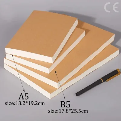 Cahier épais à couverture kraft, A5 ou B5 – image 2