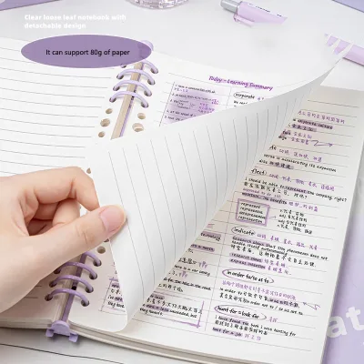 Carnet A5 à feuilles mobiles, 120 pages – image 2