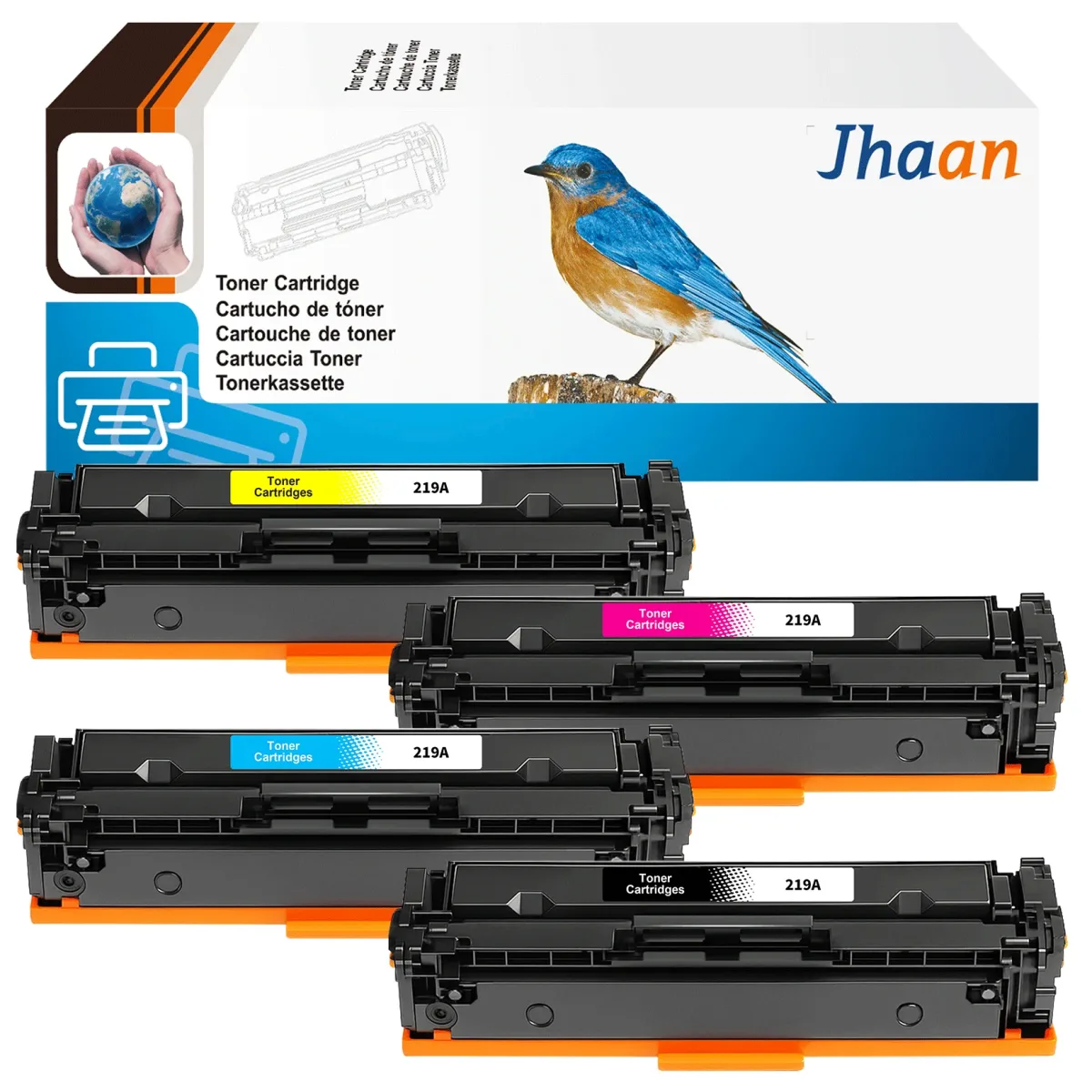 Cartouches de toner avec puce