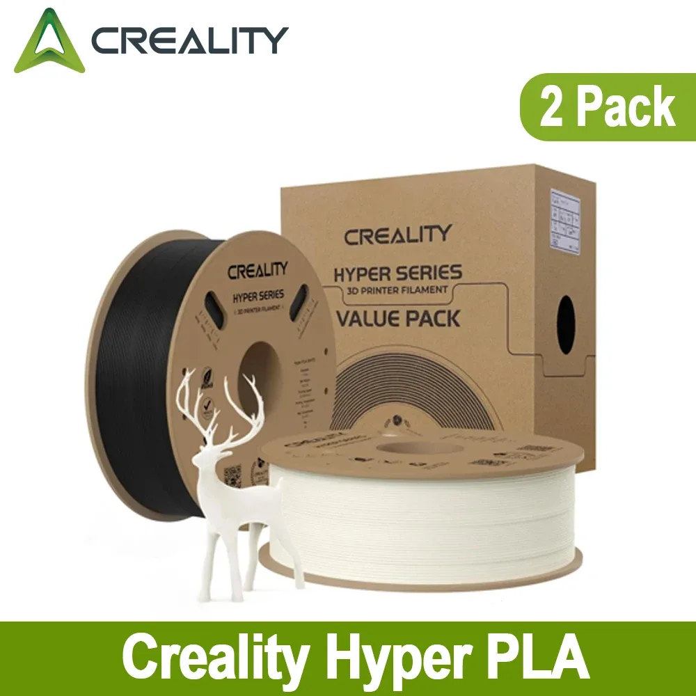 Filament PLA 1,75 mm, lot de 2 bobines