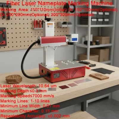 Graveur laser à fibre de bureau 50 W – image 2