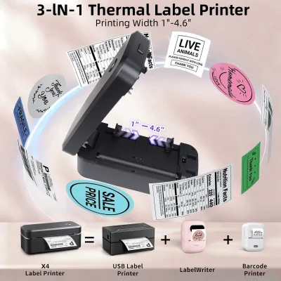 Imprimante d'étiquettes thermique – image 2