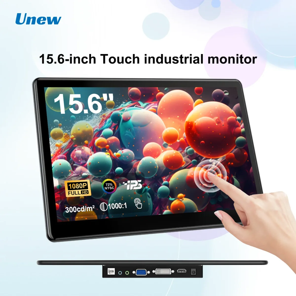 Moniteur tactile 15,6 pouces Full HD
