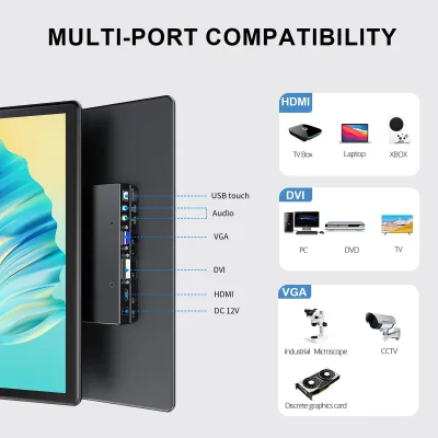 Moniteur tactile 15,6 pouces Full HD – image 3