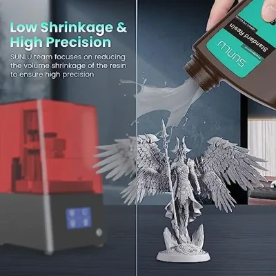 Résine UV standard pour imprimante 3D LCD – image 2