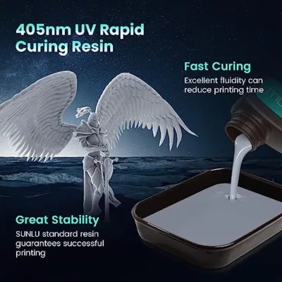 Résine UV standard pour imprimante 3D LCD – image 3