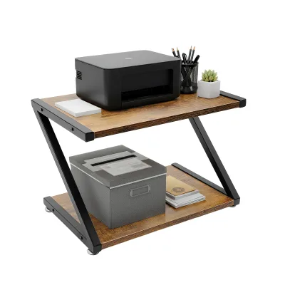Support d'imprimante de bureau à 2 niveaux