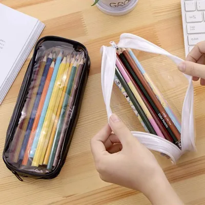 Trousse transparente en PVC – image 2